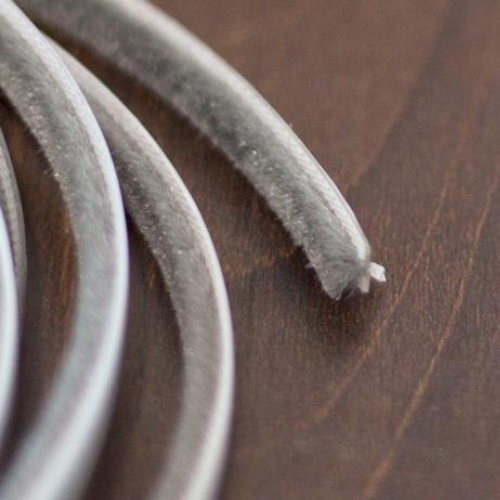 Veda Fresta Escova 10 X 7mm Cinza  c/ 5 Metros