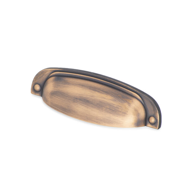 Puxador 2773 Quebec Cobre Velho Escovado Fosco 96mm