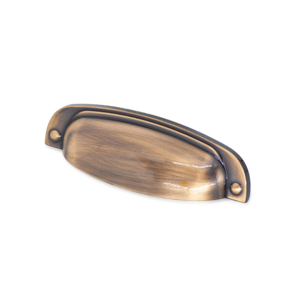 Puxador 2773 Quebec Cobre Velho Escovado 96mm