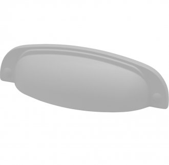 Puxador 2773 Quebec Branco Fosco 96mm