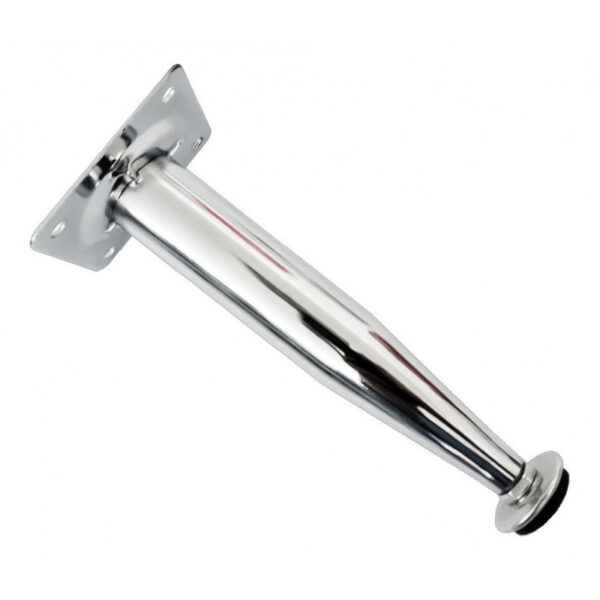 Pe Conico Armandio c/Reg 150mm Aluminio Pol