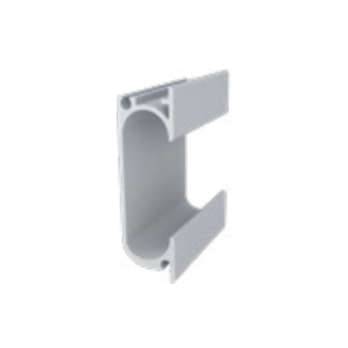 Ponteira PE-245/246 Mate Escuro p/Perfil Cava