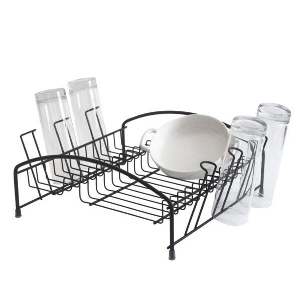 Escorredor Pettit 12 Pratos Preto 2445 360x135x305mm