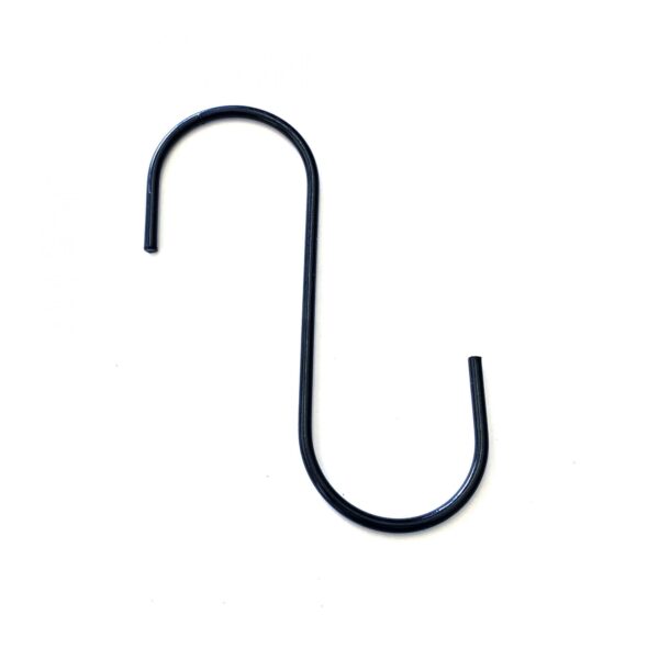 Ganchos S Preto embalagem c/3 Unidades 2469 4,7x65x65mm