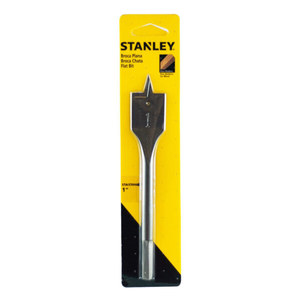 Broca Chata Para Madeira 157mm 6.1/8 X1 Stanley STA57010B