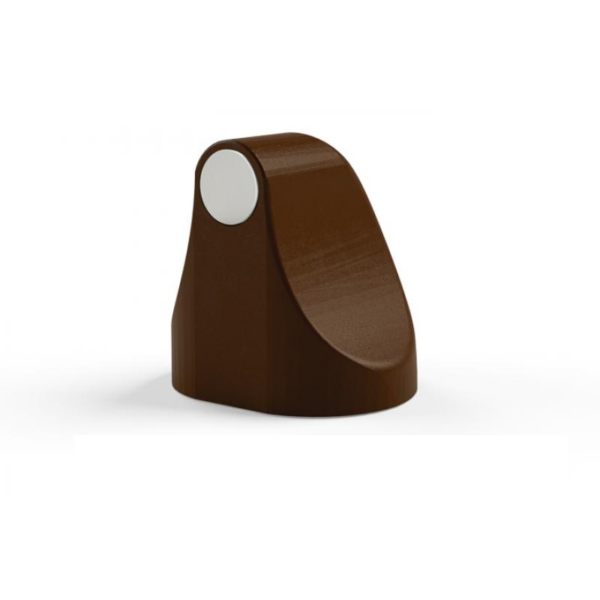 Trava Porta Magnetico - Marrom Escuro