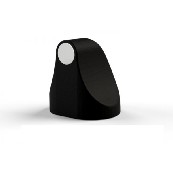 Trava Porta Magnetico - Preto Fosco