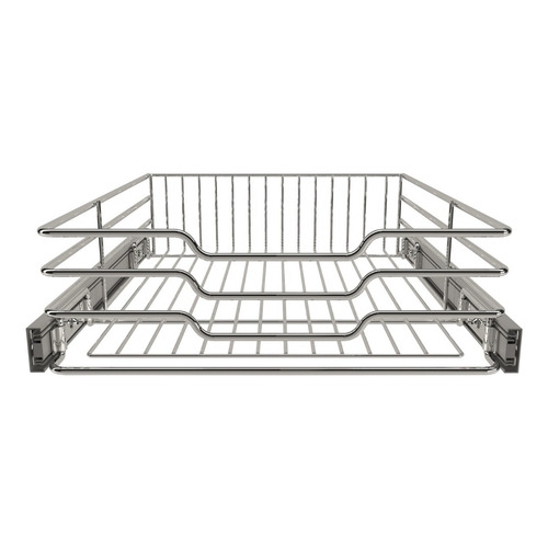 Gaveta Fruteira Platina 500PT c Trilhos 470x110x450mm - Jomer