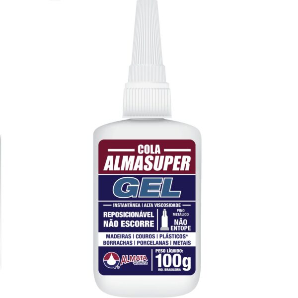 Adesivo Instantaneo Almasuper GEL 100g