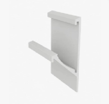 Perfil Puxador RM-213 Inox Polido 15mm p/ Acab. c/ 3metros